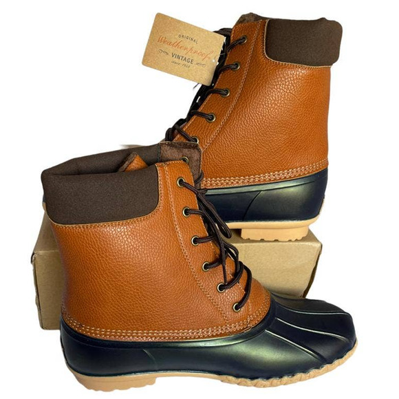💎✨FALL SALE✨💎 Weatherproof ADAM2 Tan/Navy Men's boots - Picture 1 of 7